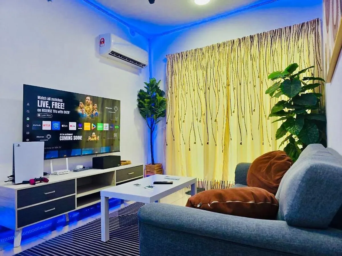 Apartment Modern Family-Fun Suites - Infinity Pool, Ps5, Pool Table, Indoor-Cinema With Balcony - M1 Bukit Mertajam