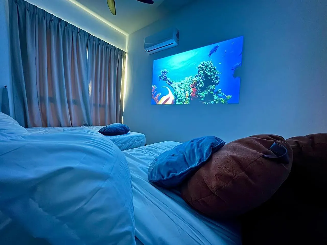 Appartamento Modern Family-Fun Suites - Infinity Pool, Ps5, Pool Table, Indoor-Cinema With Balcony - M1 Bukit Mertajam